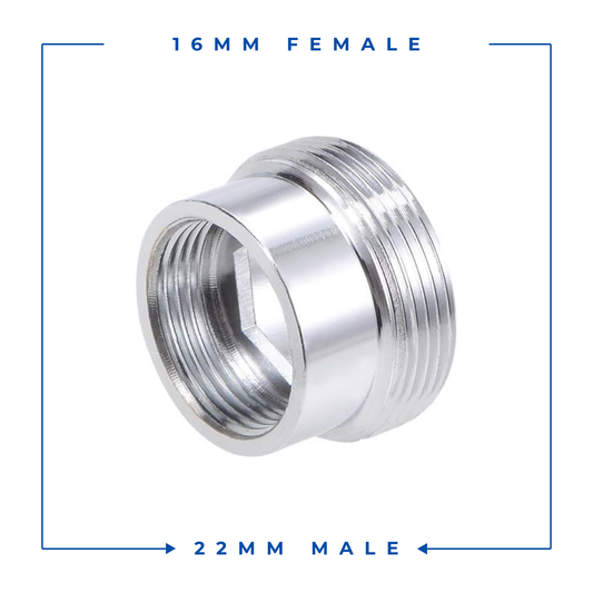 16mm Female to 22mm Male