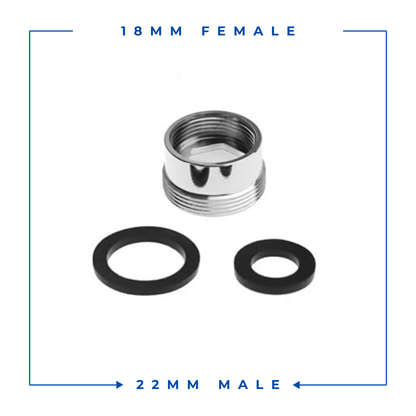 18mm Female to 22mm Male