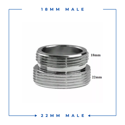 18mm Male to 22mm Male